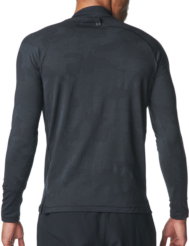 メンズ UAモチベート ジャカード ロングスリーブ シャツ 長袖