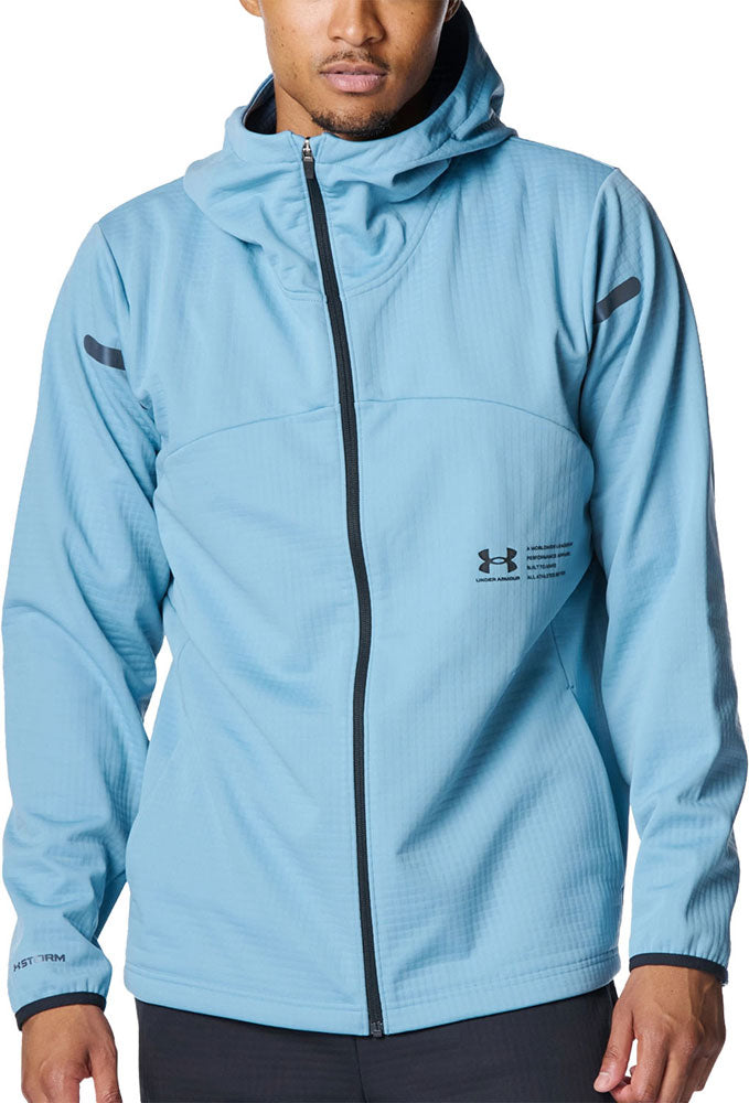 UA WINTER KNIT 3 LAYER FULL-ZIP HOODIE