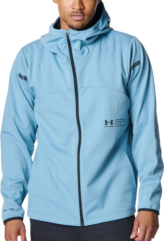 UA WINTER KNIT 3 LAYER FULL-ZIP HOODIE