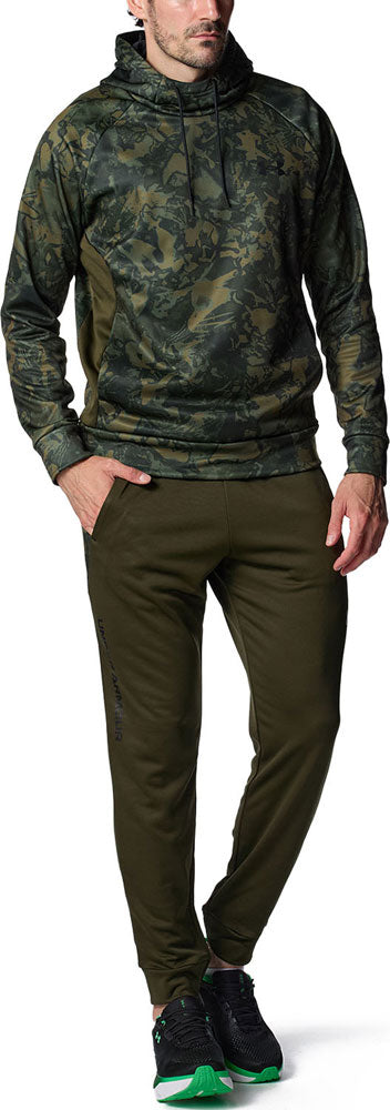UA ARMOUR FLEECE CAMO HOODIE
