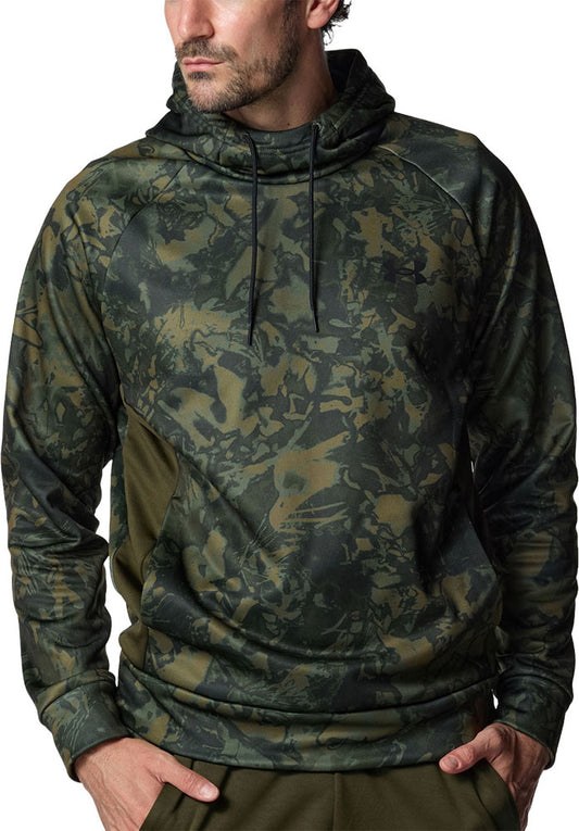 UA ARMOUR FLEECE CAMO HOODIE