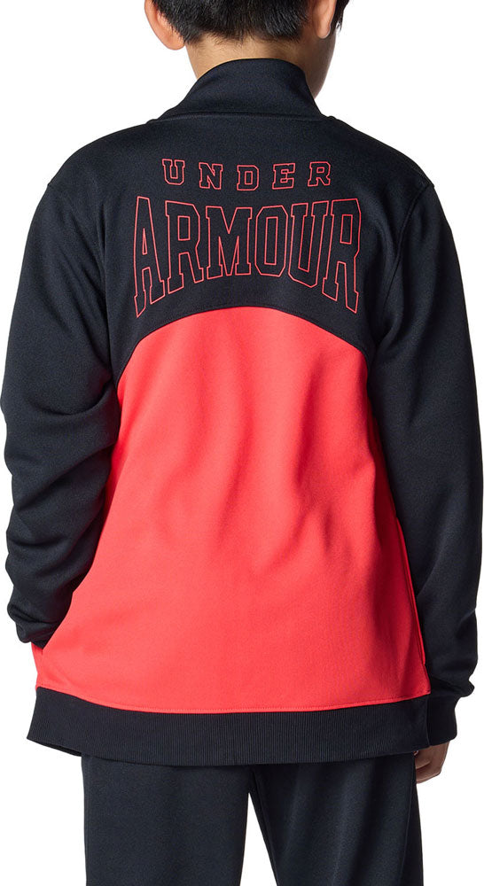 UAトラックジャケット ジュニア キッズ ジャケット トレーニングウェア