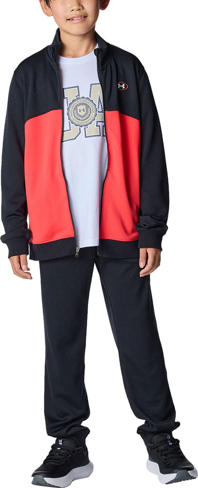 UAトラックパンツ ジュニア キッズ ロングパンツ ボトムス トレーニングウェア