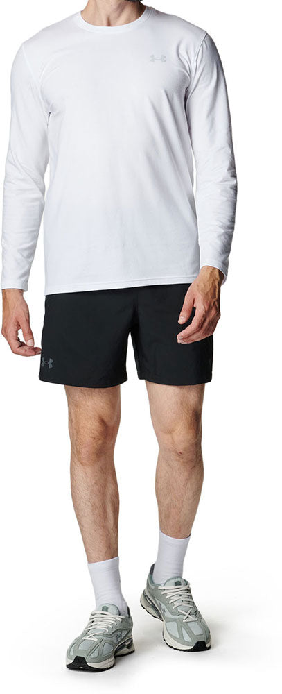 メンズ UAパフォーマンスコットン ロングスリーブ Tシャツ 長袖 トップス