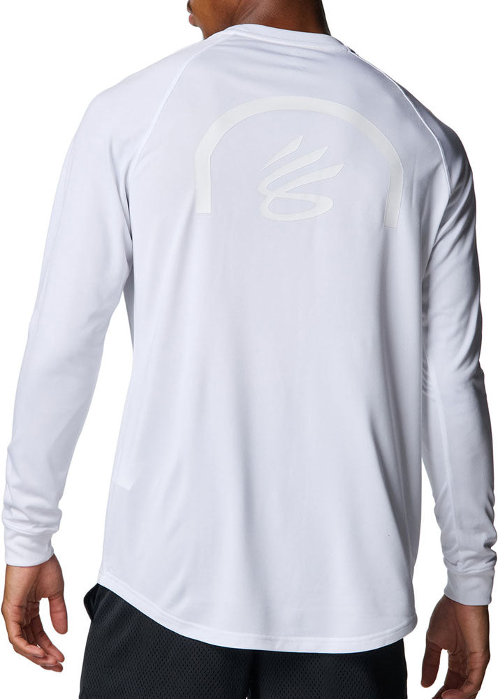 カリー テック グラフィック ロングスリーブ Tシャツ メンズ バスケットボール 長袖