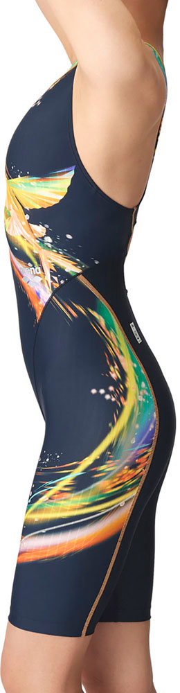 Racing one-piece spats (open back, half leg)