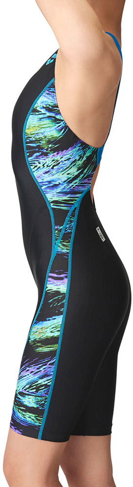 Racing one-piece spats (open back, half leg)