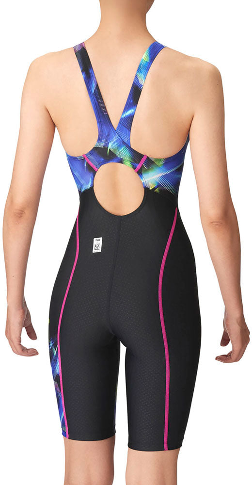 Racing one-piece spats (open back, half leg)