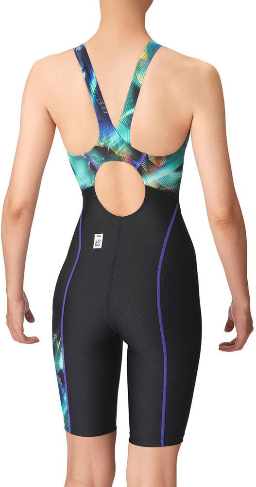 Racing one-piece spats (open back, half leg)