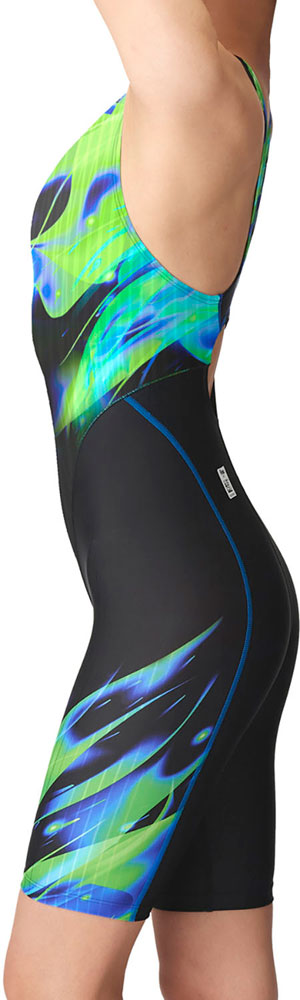 Racing one-piece spats (open back, half leg)