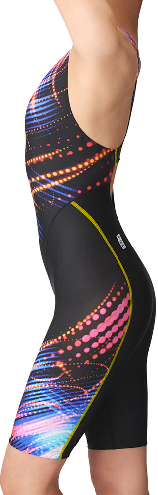 Women's Racing Swimsuit, Racing One-Piece Spats, Open Back, WA Approved, Official Competition