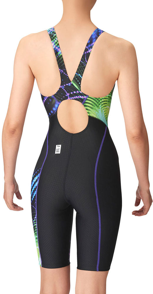 Women's Racing Swimsuit, Racing One-Piece Spats, Open Back, WA Approved, Official Competition