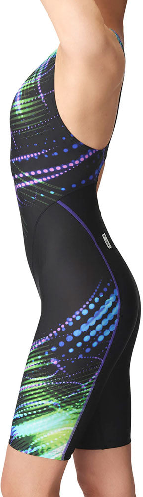 Women's Racing Swimsuit, Racing One-Piece Spats, Open Back, WA Approved, Official Competition