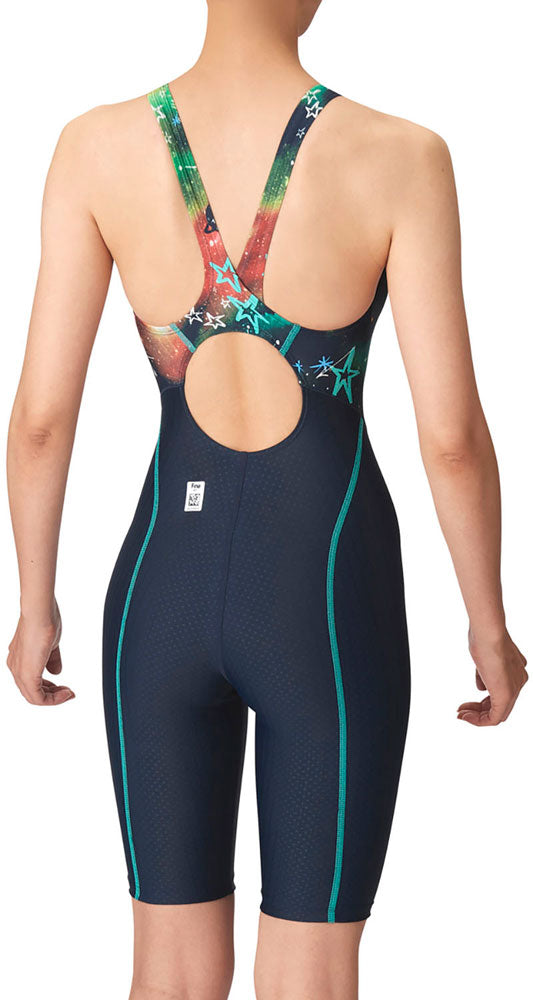 Women's Racing Swimsuit, Racing One-Piece Spats, Open Back, WA Approved, Official Competition