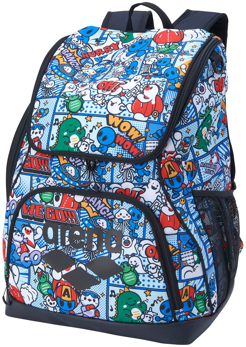 スイマーズリュック バックパック 総柄 水泳 リュックサック デイパック