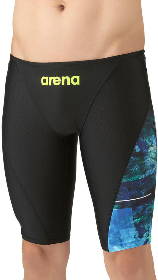 メンズ 競泳水着 レーシングスパッツ ハーフレッグ WA承認モデル