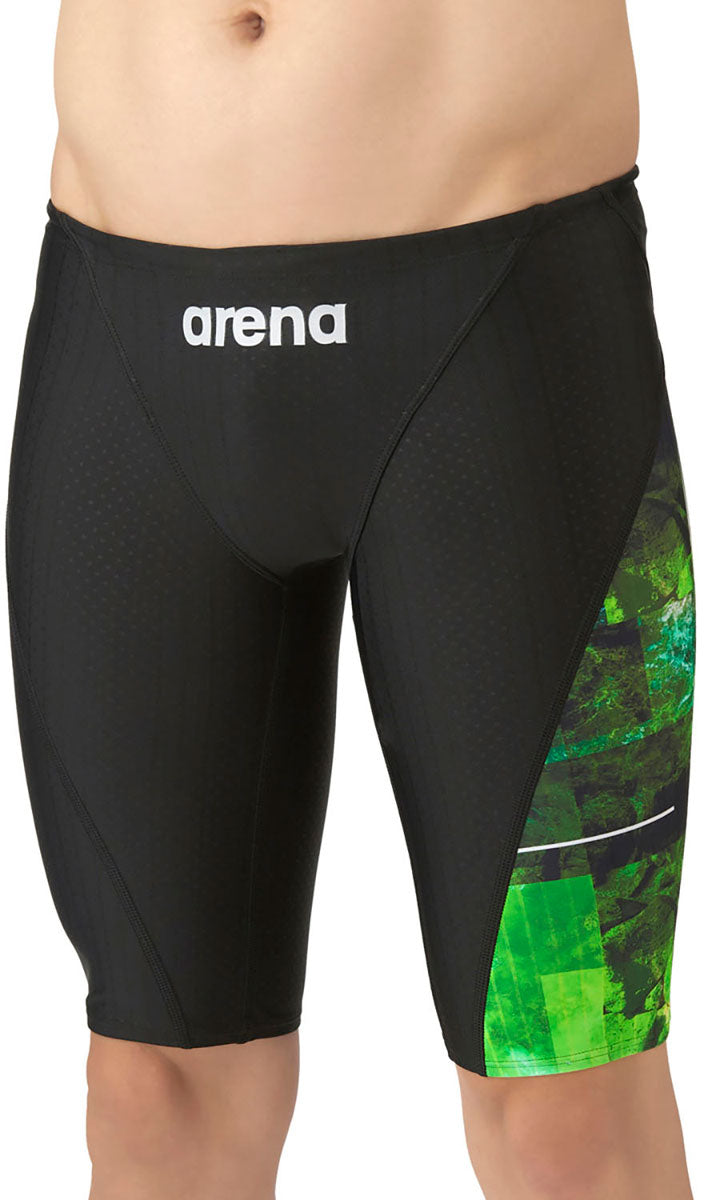 メンズ 競泳水着 レーシングスパッツ ハーフレッグ WA承認モデル