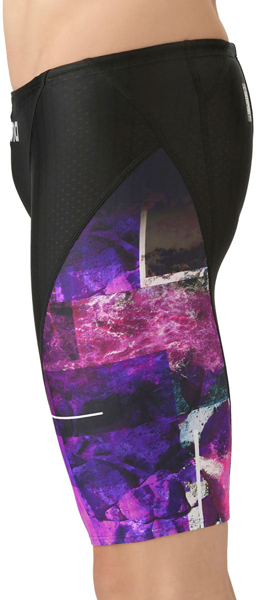 メンズ 競泳水着 レーシングスパッツ ハーフレッグ WA承認モデル