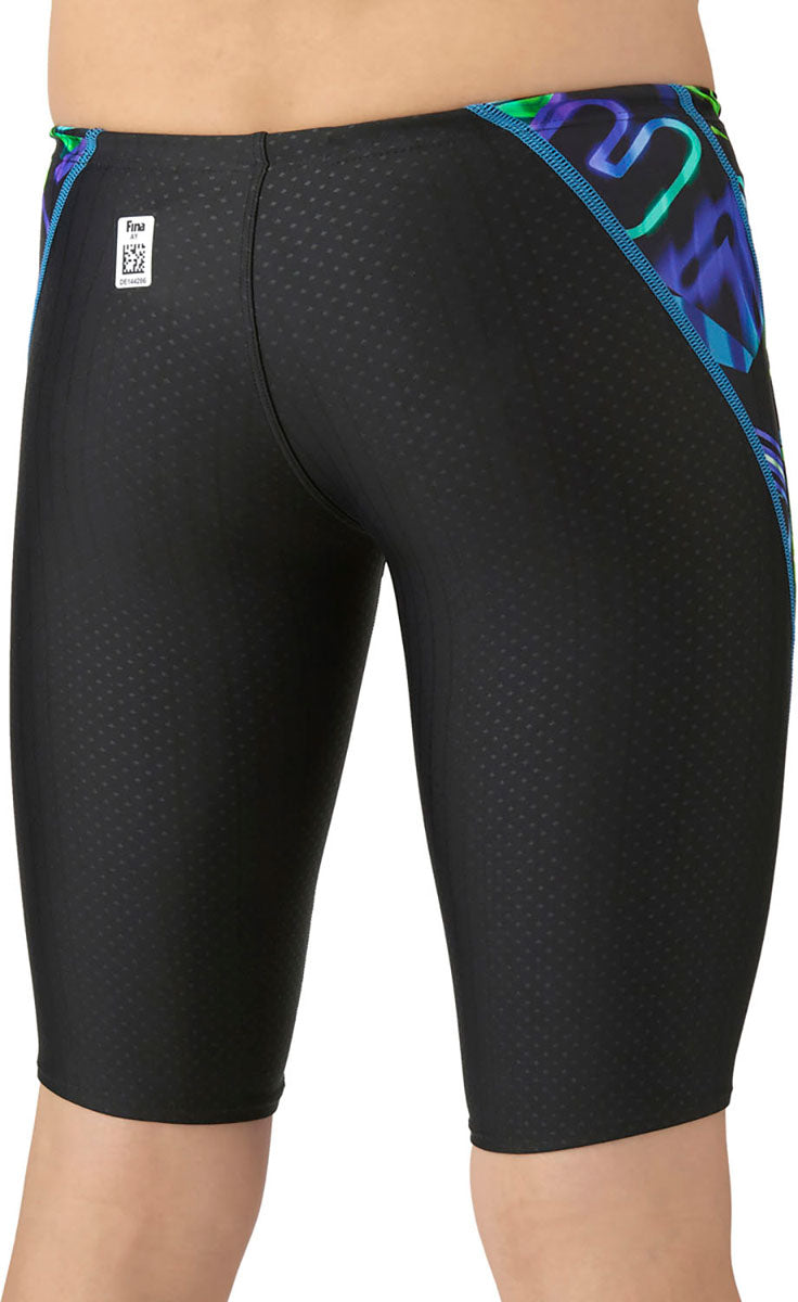 ジュニア ボーイズ 競泳水着 レーシングスパッツ ハーフレッグ 水泳 公式 WA承認