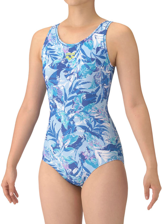 フィットネス水着 ワンピース Uバック・差し込みパッド