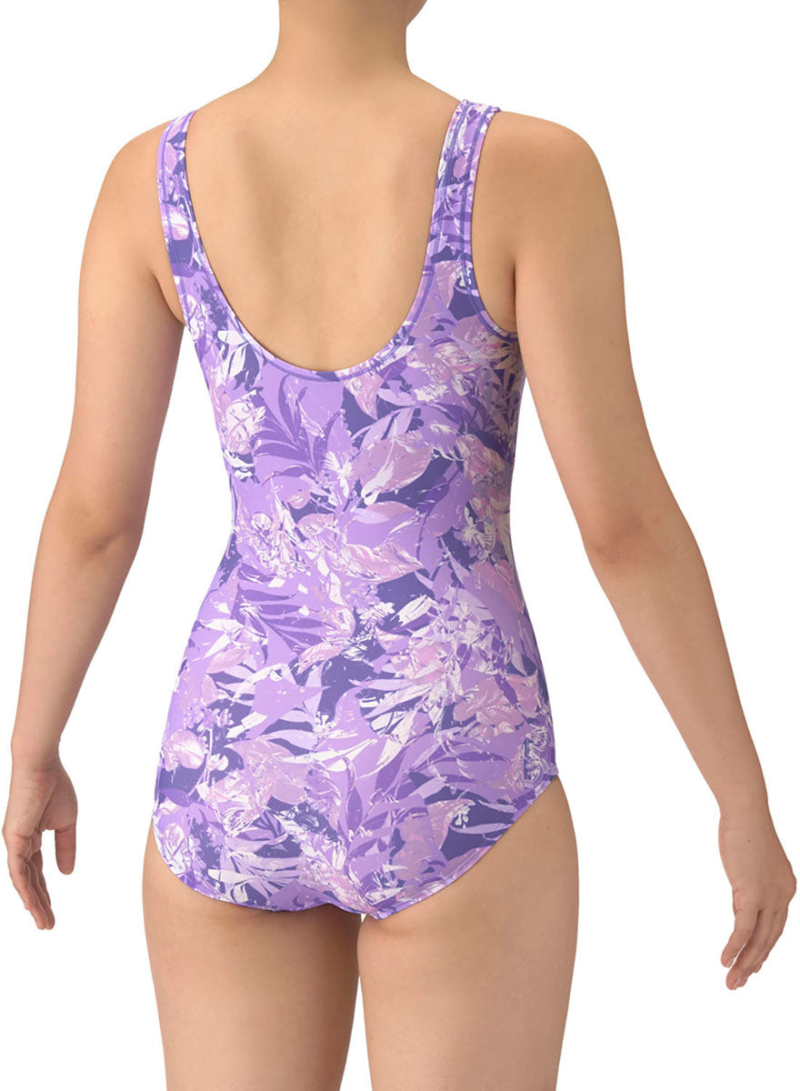 フィットネス水着 ワンピース Uバック・差し込みパッド