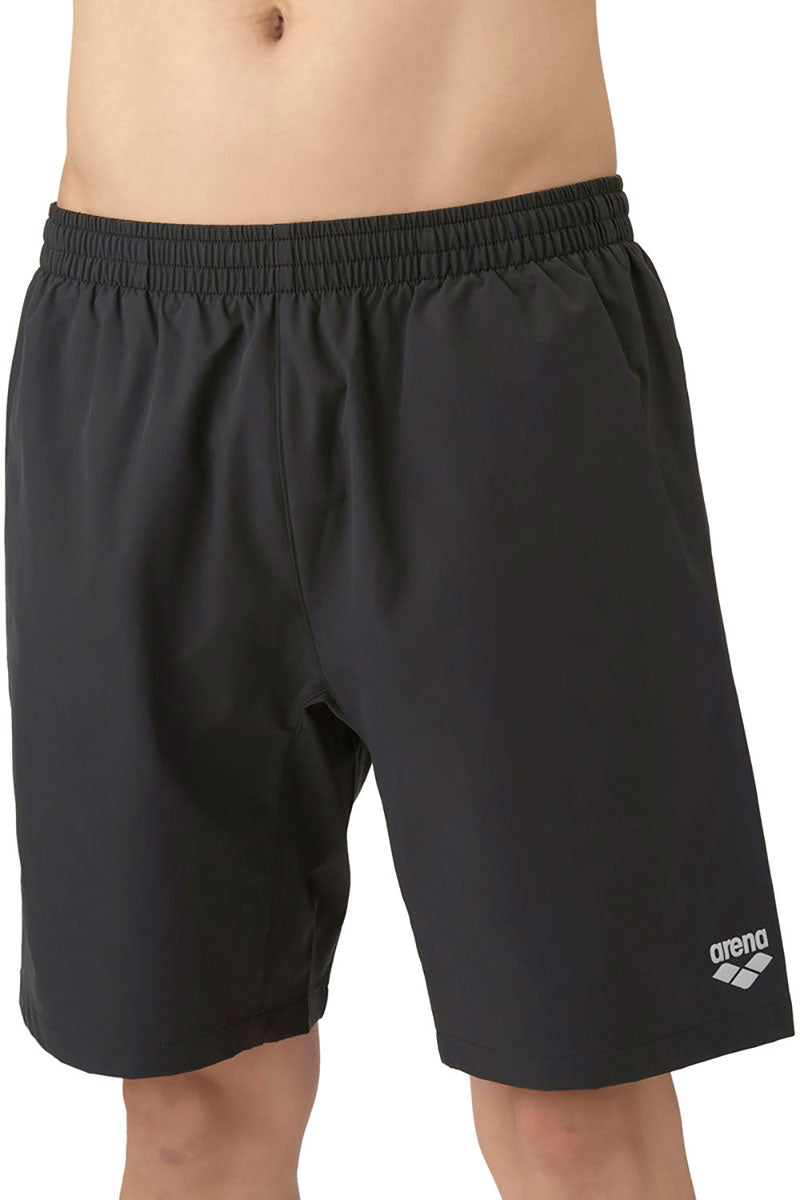 メンズ フィットネス水着 スパッツ ハーフレッグ インナー付き