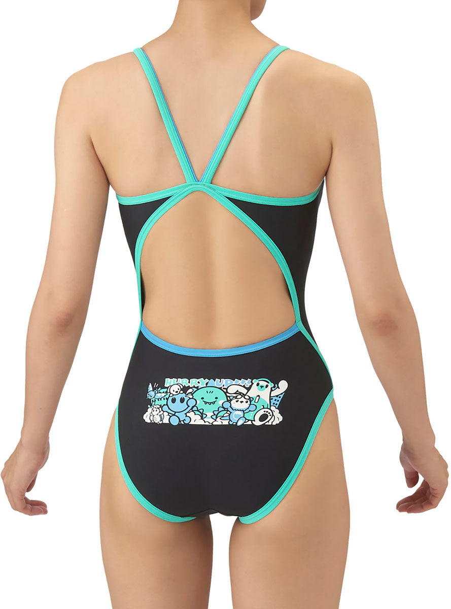 競泳トレーニング水着 ワンピース オープンバック