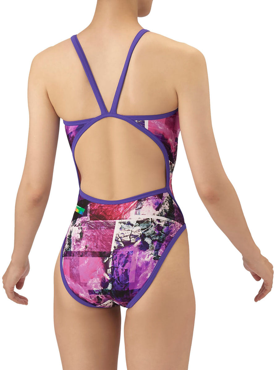 競泳トレーニング水着 ワンピース オープンバック