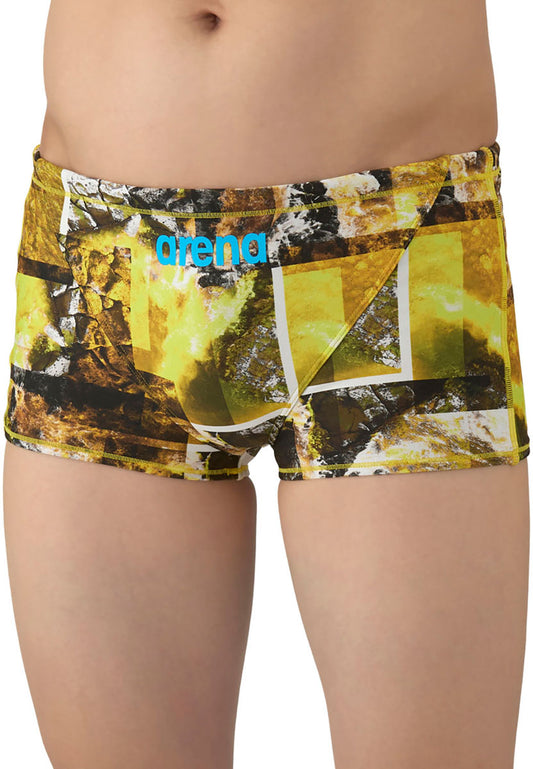 メンズ 競泳トレーニング水着 スパッツ ショートレッグ 水泳 練習用