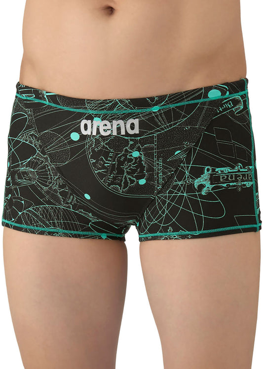 メンズ 競泳トレーニング水着 スパッツ ショートレッグ 水泳 練習用