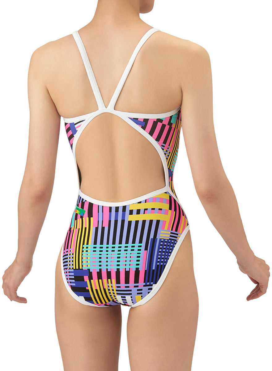 競泳トレーニング水着 ワンピース オープンバック