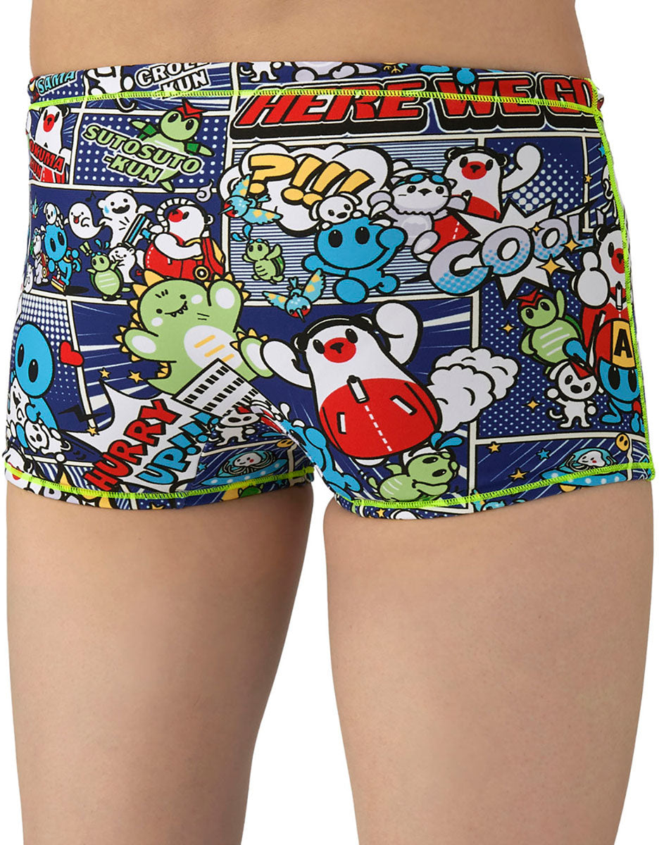 競泳トレーニング水着 スパッツ ショートレッグ