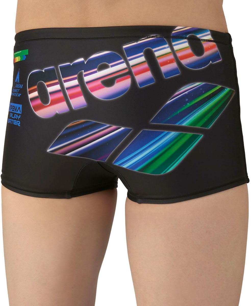 メンズ 競泳トレーニング水着 スパッツ ショートレッグ 水泳 練習用