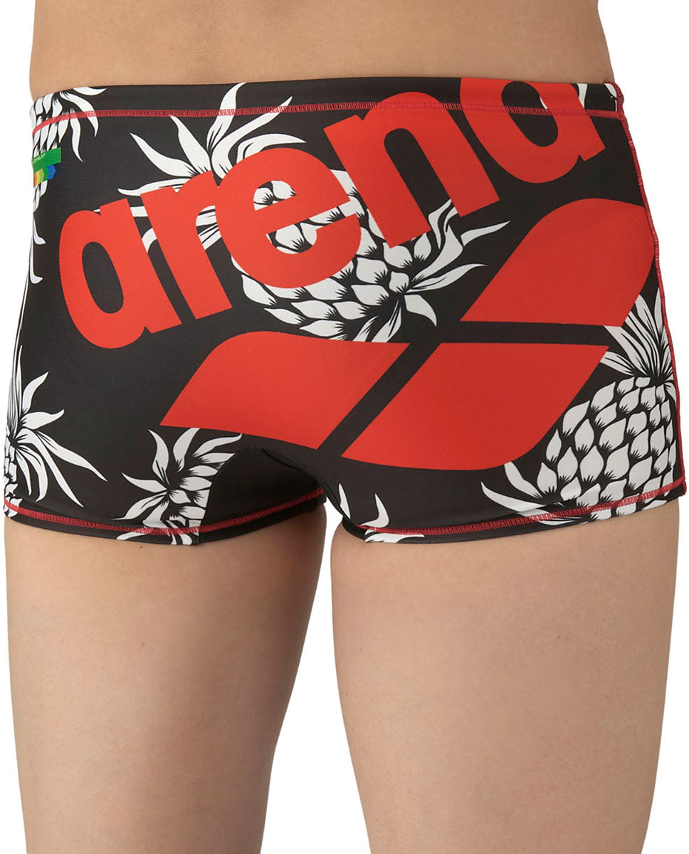 メンズ 競泳トレーニング水着 スパッツ ショートレッグ 水泳 練習用