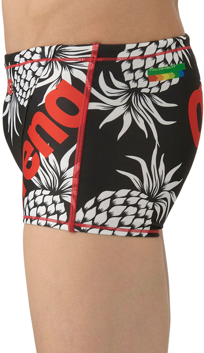 メンズ 競泳トレーニング水着 スパッツ ショートレッグ 水泳 練習用