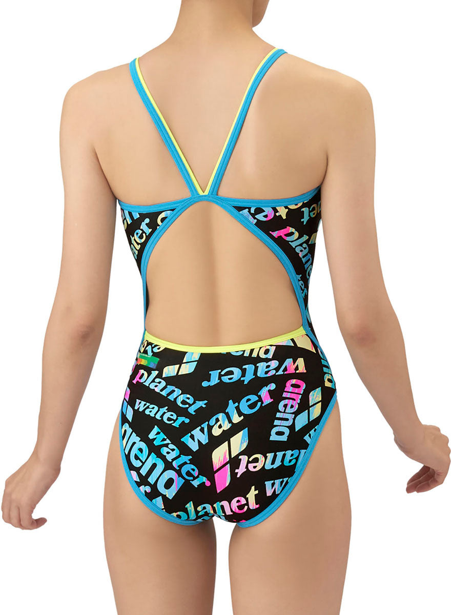 レディース 競泳トレーニング水着 ワンピース オープンバック 水泳 練習用