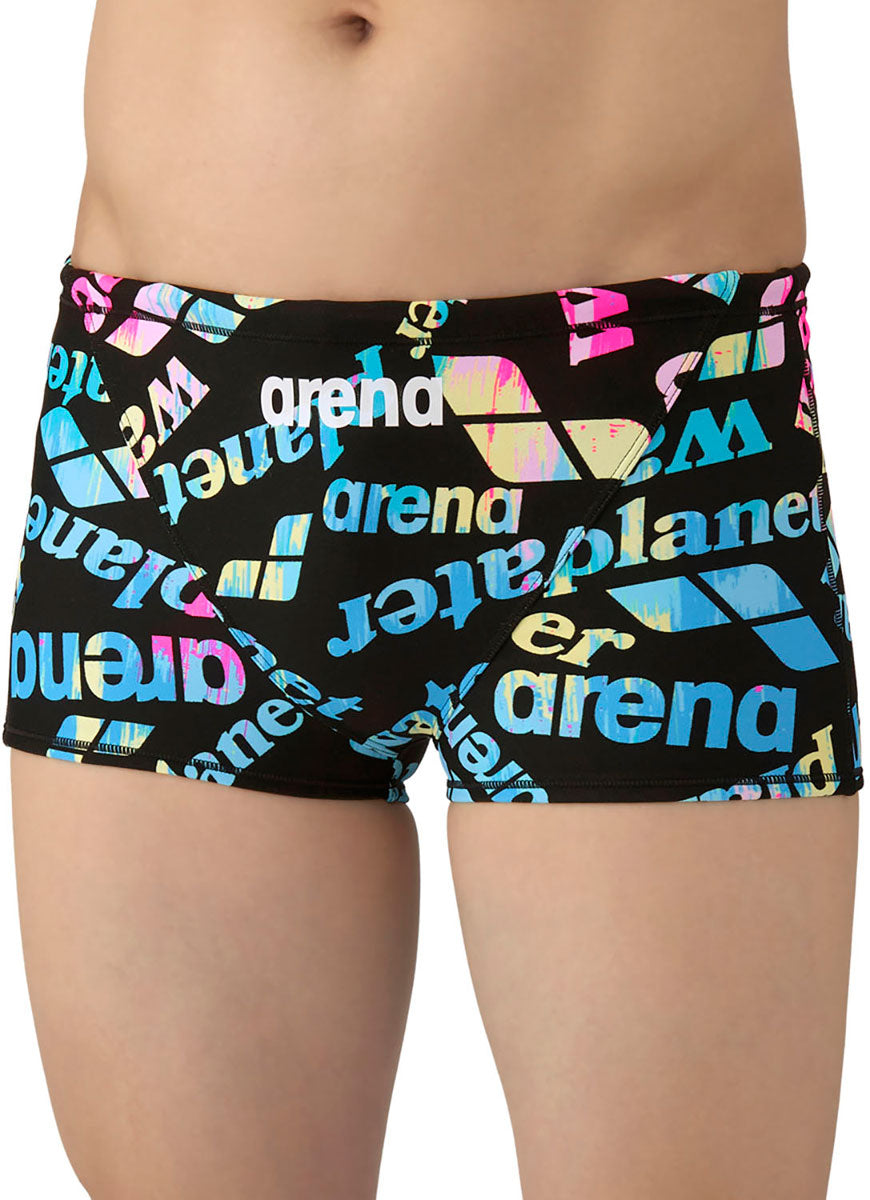 メンズ 競泳トレーニング水着 スパッツ ショートレッグ 水泳 練習用