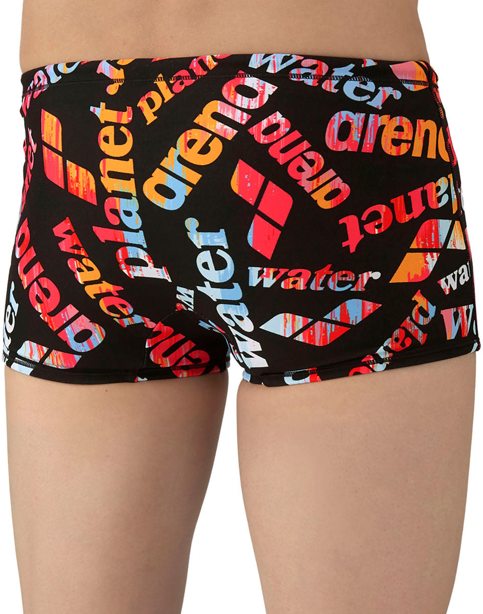 メンズ 競泳トレーニング水着 スパッツ ショートレッグ 水泳 練習用