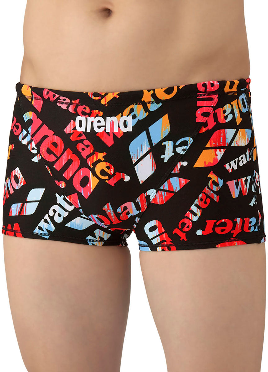 メンズ 競泳トレーニング水着 スパッツ ショートレッグ 水泳 練習用