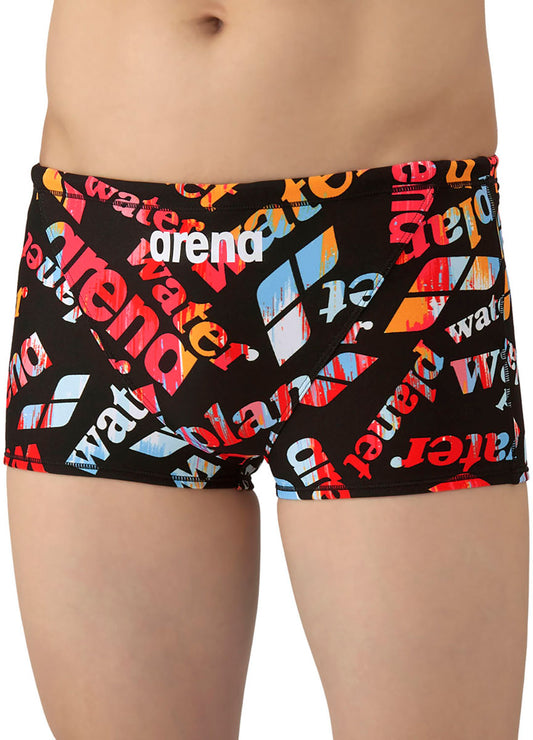 メンズ 競泳トレーニング水着 スパッツ ショートレッグ 水泳 練習用