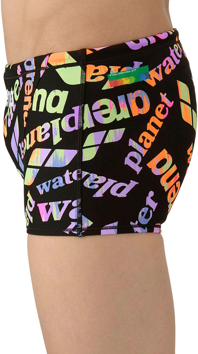 メンズ 競泳トレーニング水着 スパッツ ショートレッグ 水泳 練習用