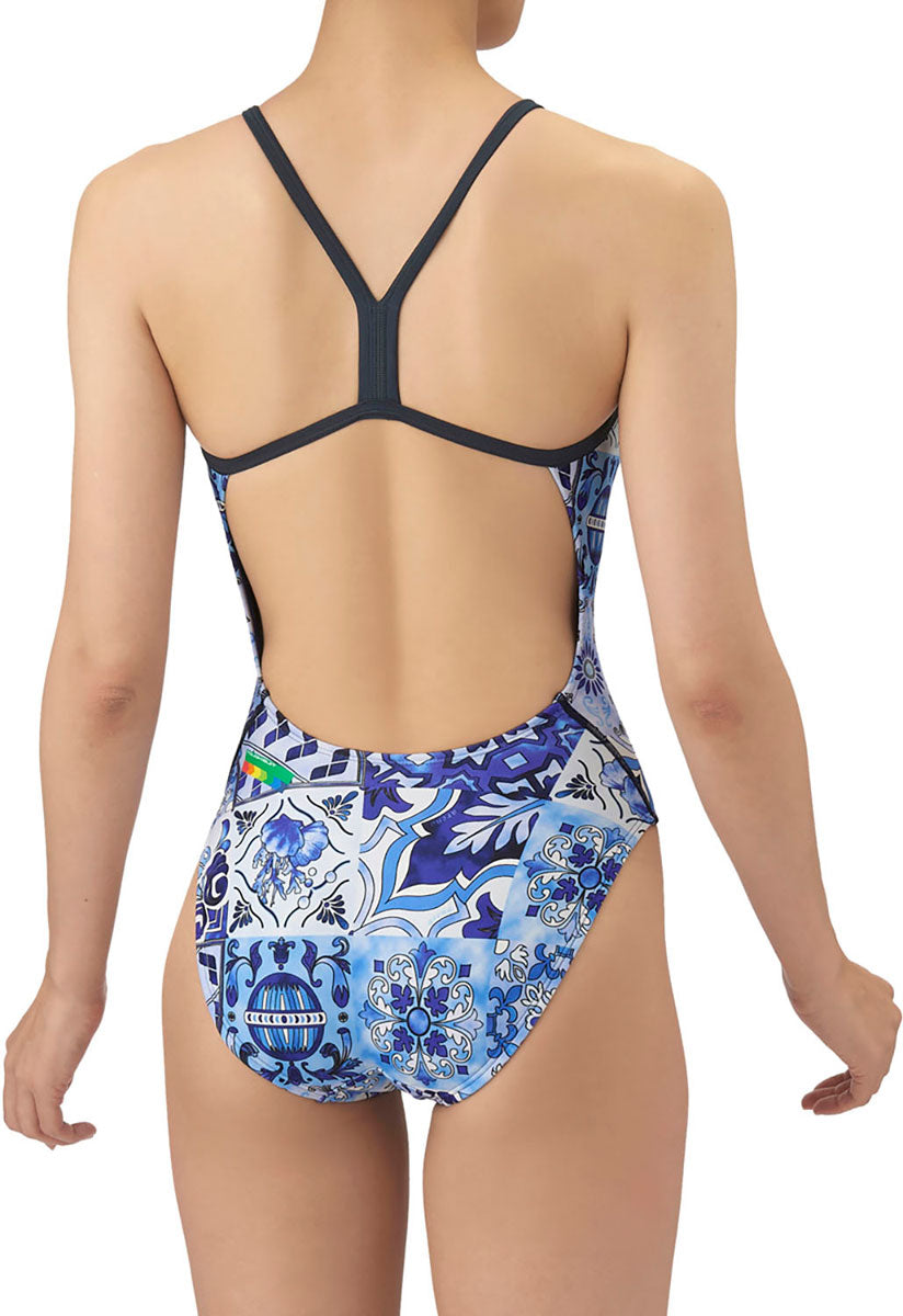 競泳トレーニング水着 ワンピース オープンバック