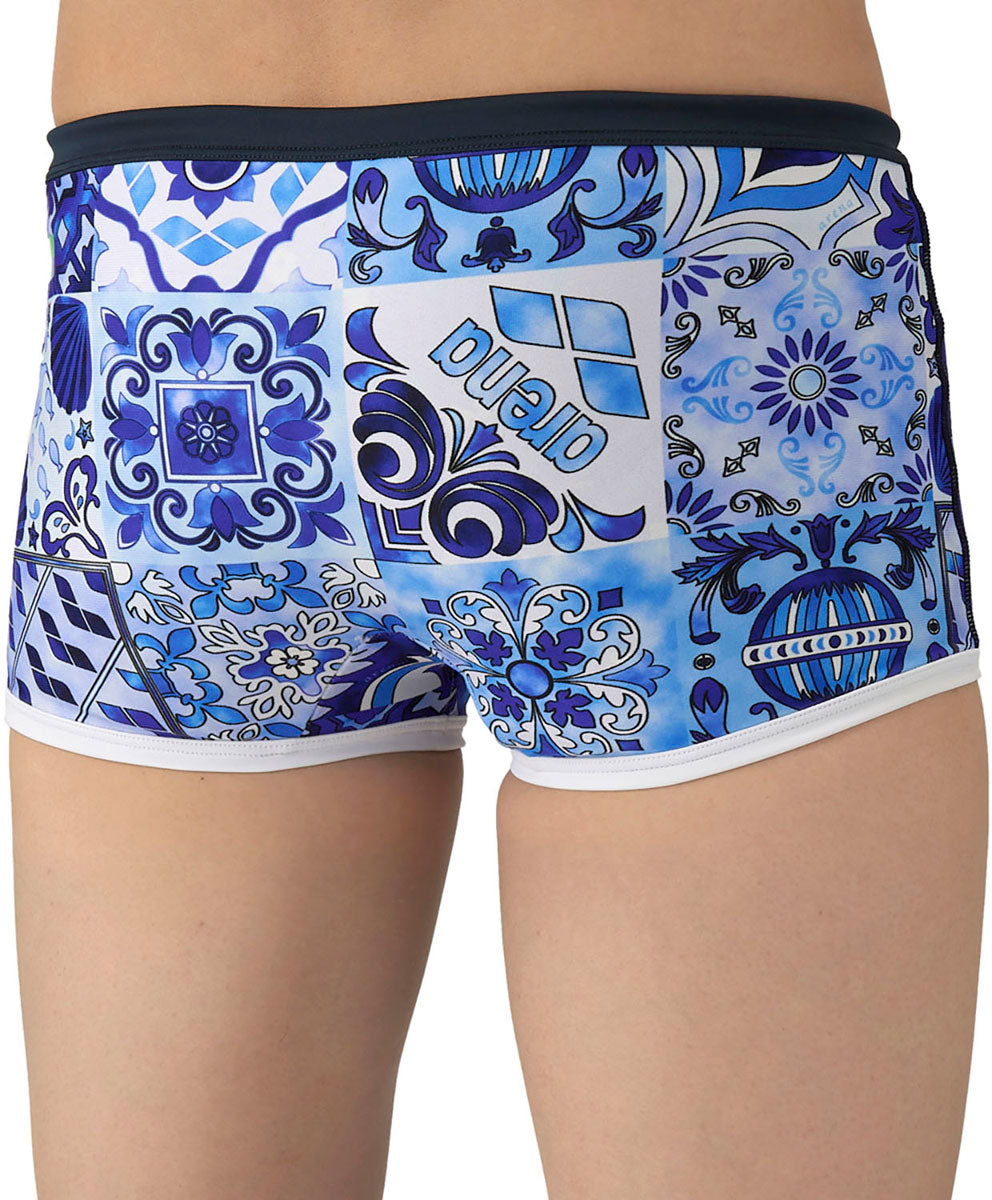 メンズ 競泳トレーニング水着 スパッツ ショートレッグ 水泳 練習用