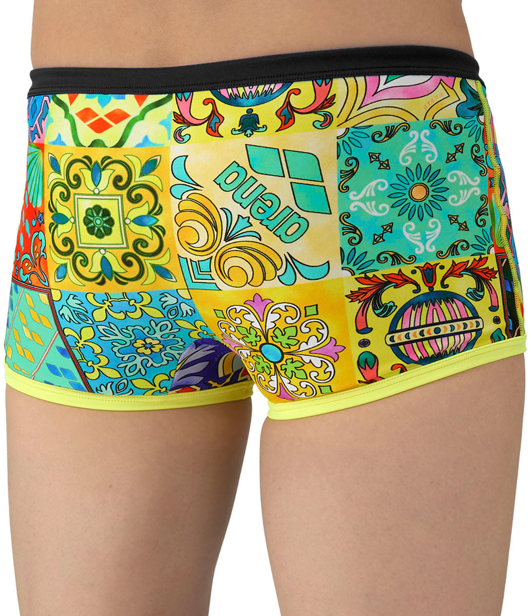 メンズ 競泳トレーニング水着 スパッツ ショートレッグ 水泳 練習用