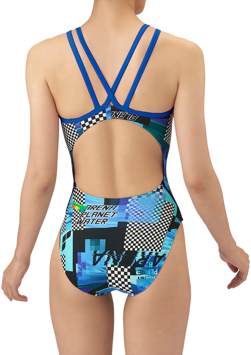 レディース 競泳トレーニング水着 ワンピース オープンバック 水泳 練習用