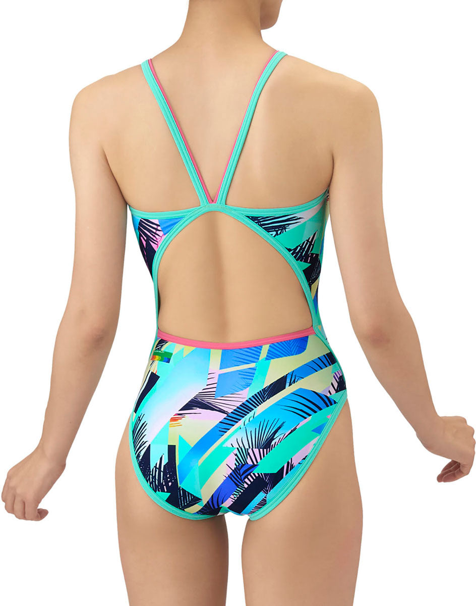 競泳トレーニング水着 ワンピース オープンバック