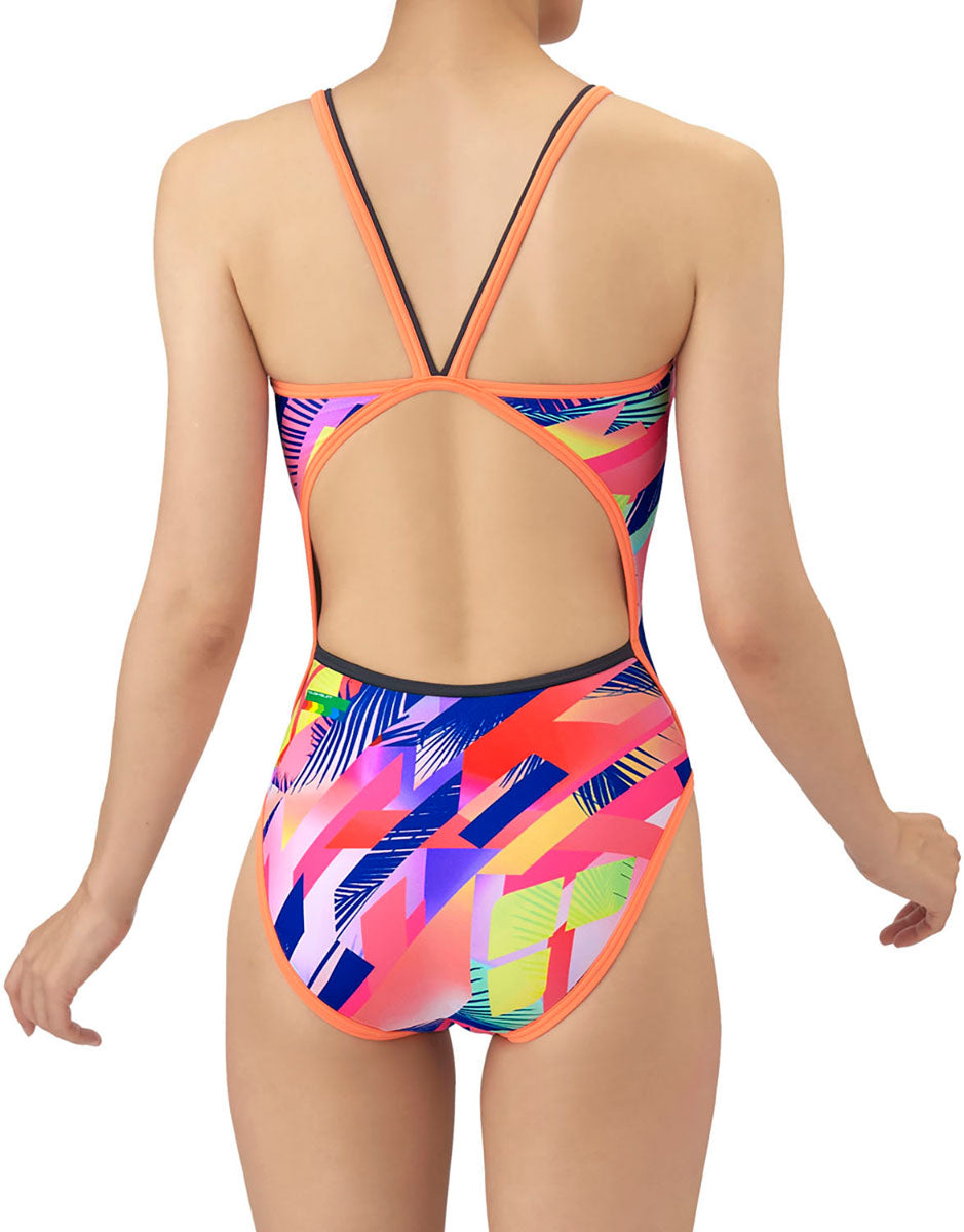 競泳トレーニング水着 ワンピース オープンバック