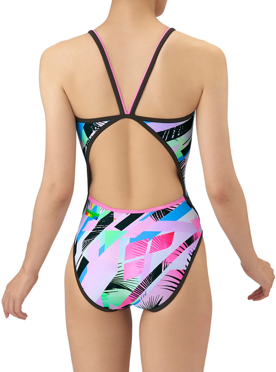 競泳トレーニング水着 ワンピース オープンバック