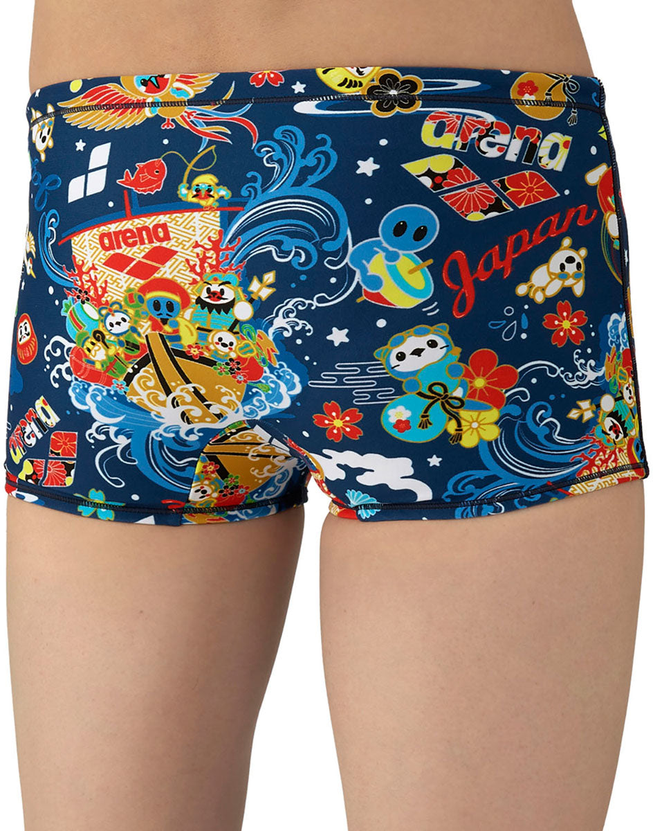 メンズ 競泳トレーニング水着 スパッツ ショートレッグ 水泳 練習用