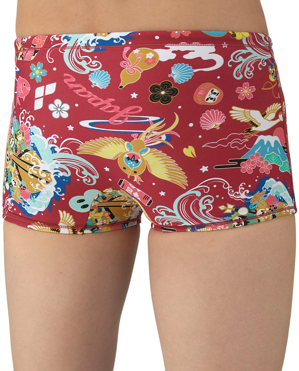 メンズ 競泳トレーニング水着 スパッツ ショートレッグ 水泳 練習用